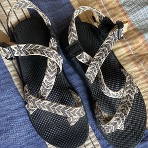 White and Black Chacos